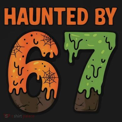 Haunted By 67 Halloween Meme Tie-Dye Long Sleeve Shirt