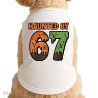 Haunted By 67 Halloween Meme Doggie Tank thumb 0