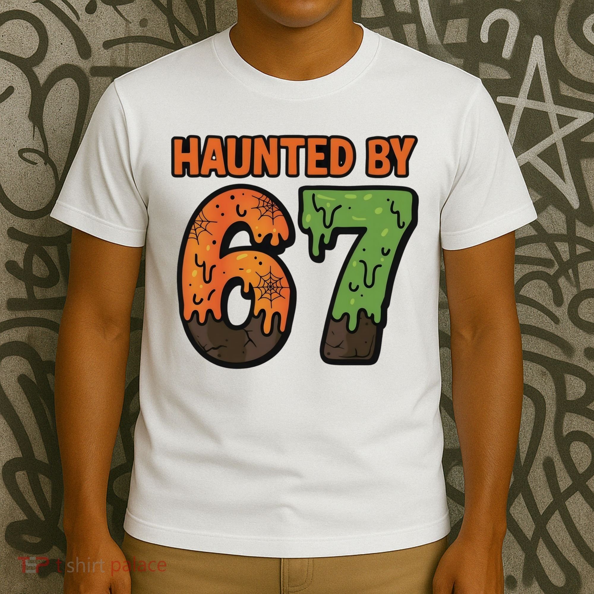 Haunted By 67 Halloween Meme T-Shirt