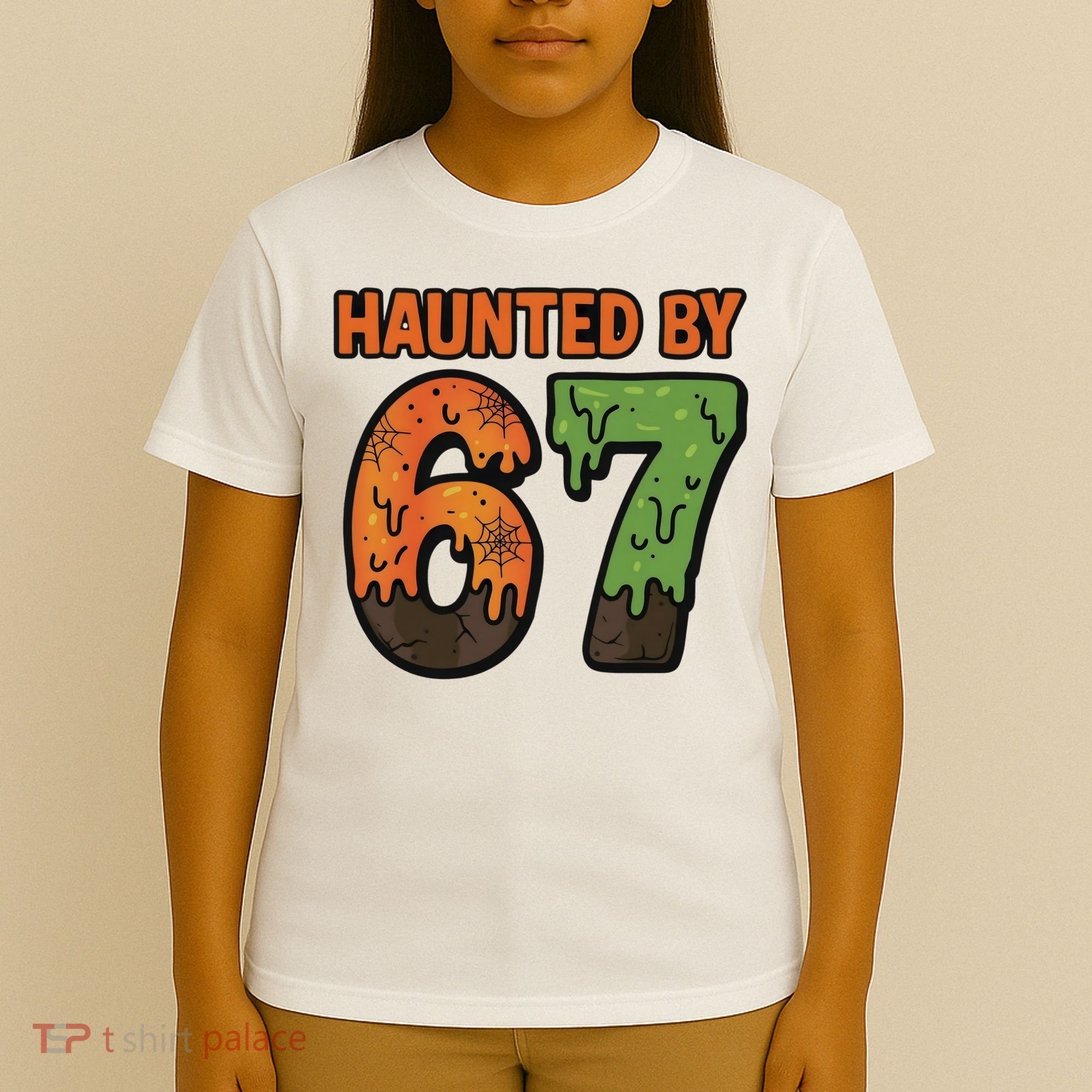 Haunted By 67 Halloween Meme T-Shirt