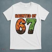 Haunted By 67 Halloween Meme T-Shirt thumb 5