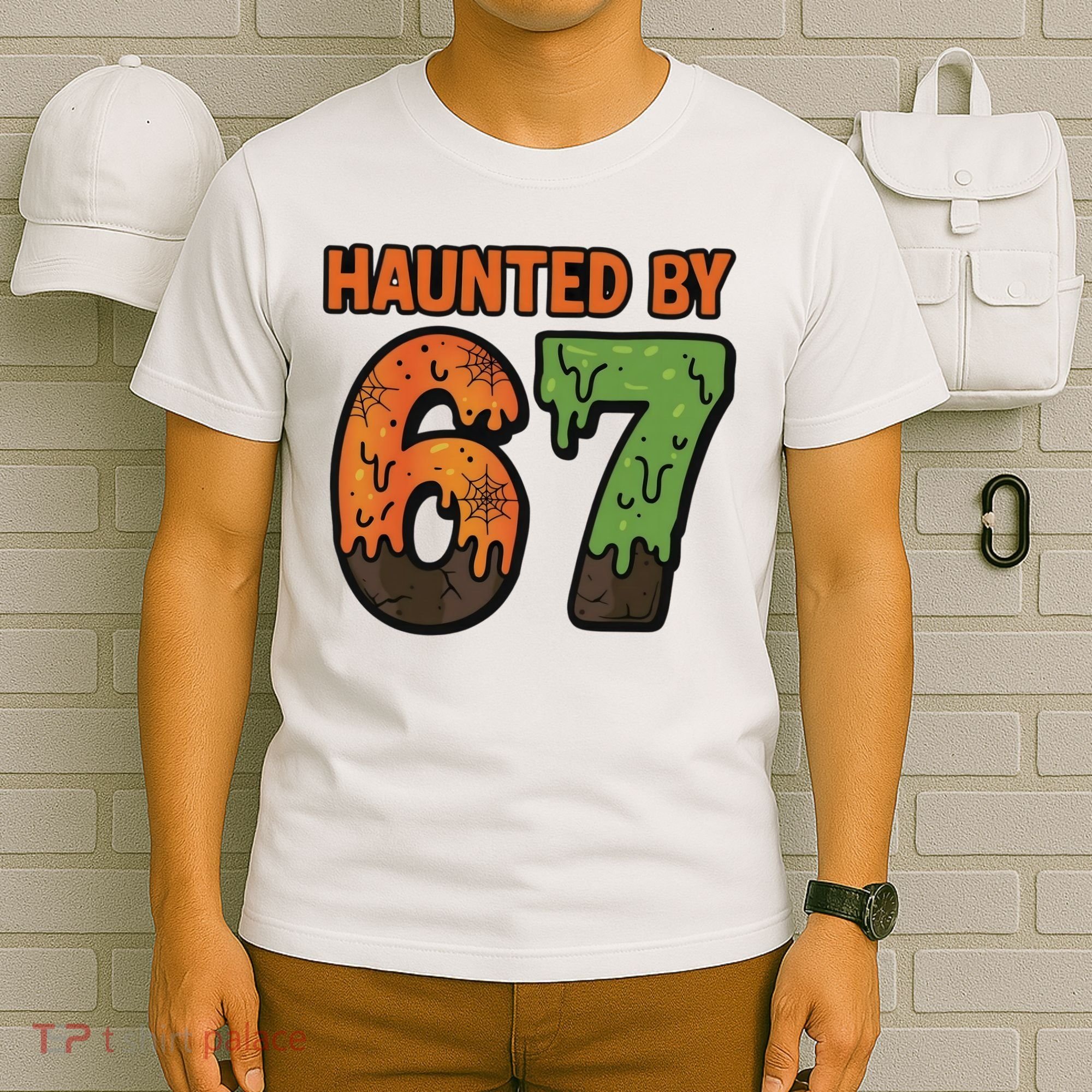 Haunted By 67 Halloween Meme T-Shirt