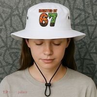 Haunted By 67 Halloween Meme Bucket Hat thumb 3