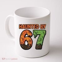 Haunted By 67 Halloween Meme Coffee Mug thumb 0