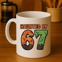 Haunted By 67 Halloween Meme Coffee Mug thumb 4