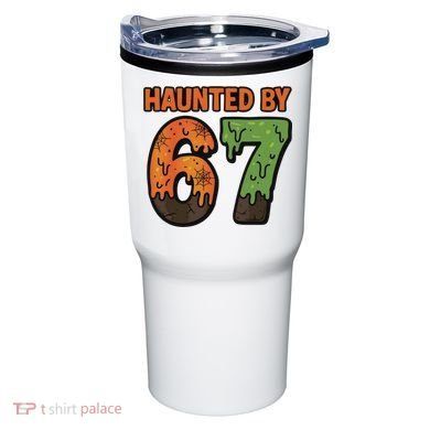 Haunted By 67 Halloween Meme Tumbler