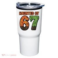 Haunted By 67 Halloween Meme Tumbler thumb 0