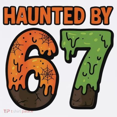 Haunted By 67 Halloween Meme Ornament