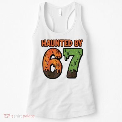 Haunted By 67 Halloween Meme Women's Tank Top