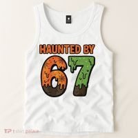 Haunted By 67 Halloween Meme Tank Top thumb 2