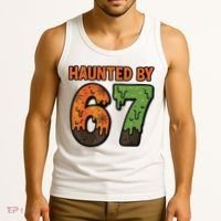 Haunted By 67 Halloween Meme Tank Top thumb 3