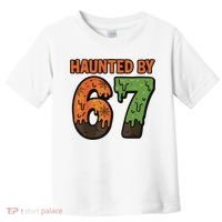 Haunted By 67 Halloween Meme Toddler T-Shirt thumb 0