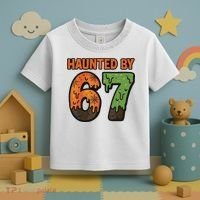 Haunted By 67 Halloween Meme Toddler T-Shirt thumb 3