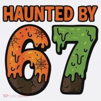 Haunted By 67 Halloween Meme Women's T-Shirt thumb 6