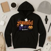 Haunted By 67 Halloween Funny Meme Joke Hoodie thumb 3