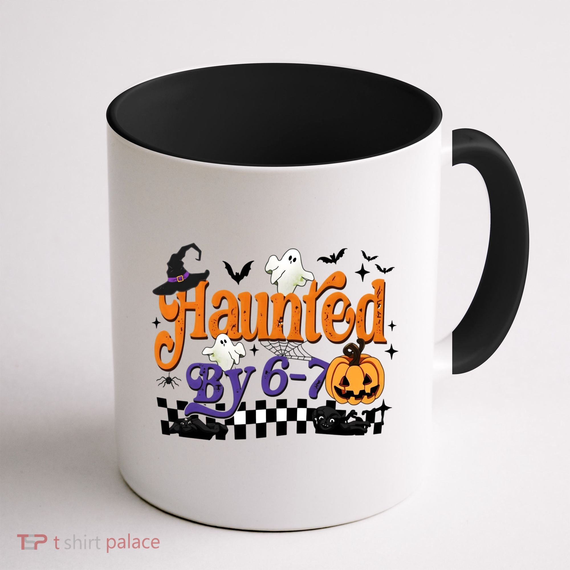 Haunted By 67 Halloween Funny Meme Joke Coffee Mug