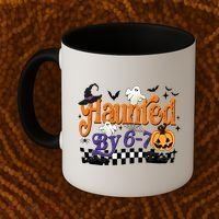 Haunted By 67 Halloween Funny Meme Joke Coffee Mug thumb 2