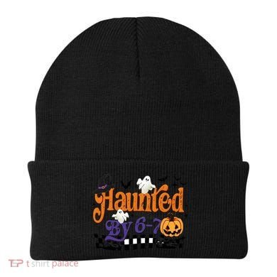 Haunted By 67 Halloween Funny Meme Joke Beanie