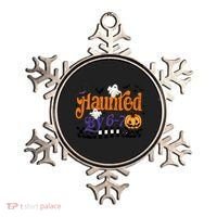Haunted By 67 Halloween Funny Meme Joke Ornament thumb 0