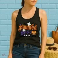 Haunted By 67 Halloween Funny Meme Joke Women's Tank Top thumb 2