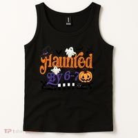 Haunted By 67 Halloween Funny Meme Joke Tank Top thumb 2