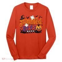 Haunted By 67 Halloween Funny Meme Joke Long Sleeve Shirt thumb 0