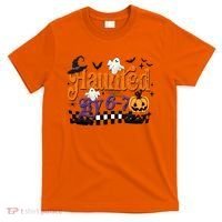 Haunted By 67 Halloween Funny Meme Joke T-Shirt thumb 0