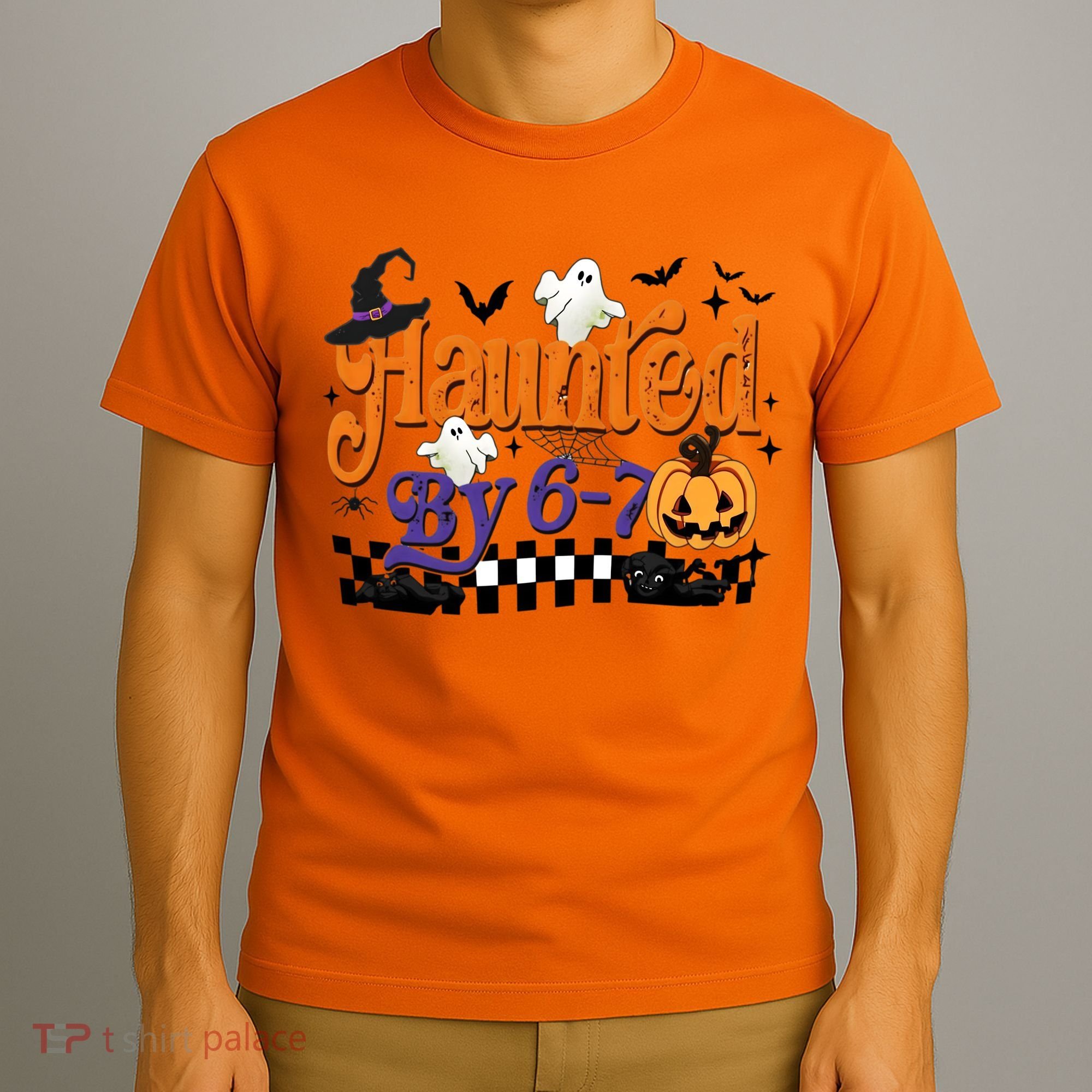 Haunted By 67 Halloween Funny Meme Joke T-Shirt