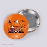 Haunted By 67 Halloween Funny Meme Joke Button thumb 0