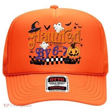 Haunted By 67 Halloween Funny Meme Joke Hat