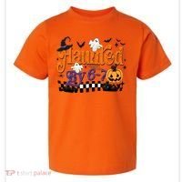 Haunted By 67 Halloween Funny Meme Joke Toddler T-Shirt thumb 0