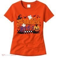 Haunted By 67 Halloween Funny Meme Joke Women's T-Shirt thumb 0