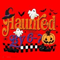 Haunted By 67 Halloween Funny Meme Joke Santa Hat thumb 1