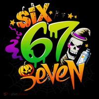 Haunted By 67 Halloween Meme Graffiti 6-7 Coaster thumb 2