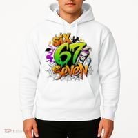 Haunted By 67 Halloween Meme Graffiti 6-7 Hoodie thumb 2