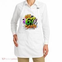 Haunted By 67 Halloween Meme Graffiti 6-7 Apron thumb 2