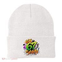 Haunted By 67 Halloween Meme Graffiti 6-7 Beanie thumb 0