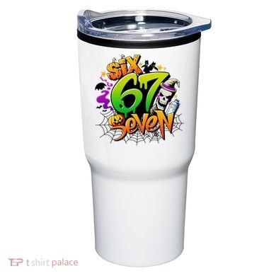 Haunted By 67 Halloween Meme Graffiti 6-7 Tumbler