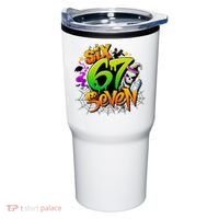 Haunted By 67 Halloween Meme Graffiti 6-7 Tumbler thumb 0