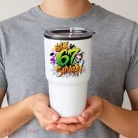 Haunted By 67 Halloween Meme Graffiti 6-7 Tumbler thumb 2