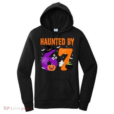 Haunted By 67 Six Seven Halloween 6-7 Women's Hoodie