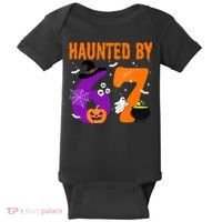 Haunted By 67 Six Seven Halloween 6-7 Baby Bodysuit thumb 0