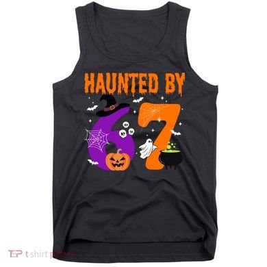 Haunted By 67 Six Seven Halloween 6-7 Tank Top
