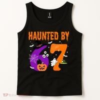 Haunted By 67 Six Seven Halloween 6-7 Tank Top thumb 2