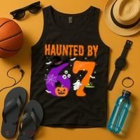Haunted By 67 Six Seven Halloween 6-7 Tank Top thumb 4
