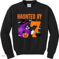 Haunted By 67 Six Seven Halloween 6-7 Kids Sweatshirt thumb 0