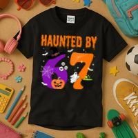Haunted By 67 Six Seven Halloween 6-7 Kids T-Shirt thumb 3