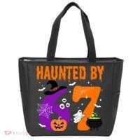 Haunted By 67 Six Seven Halloween 6-7 Tote Bag thumb 0