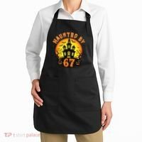 Haunted By 67 Funny Six Seven Gen Alpha Z Halloween Apron thumb 2