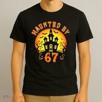 Haunted By 67 Funny Six Seven Gen Alpha Z Halloween T-Shirt thumb 3